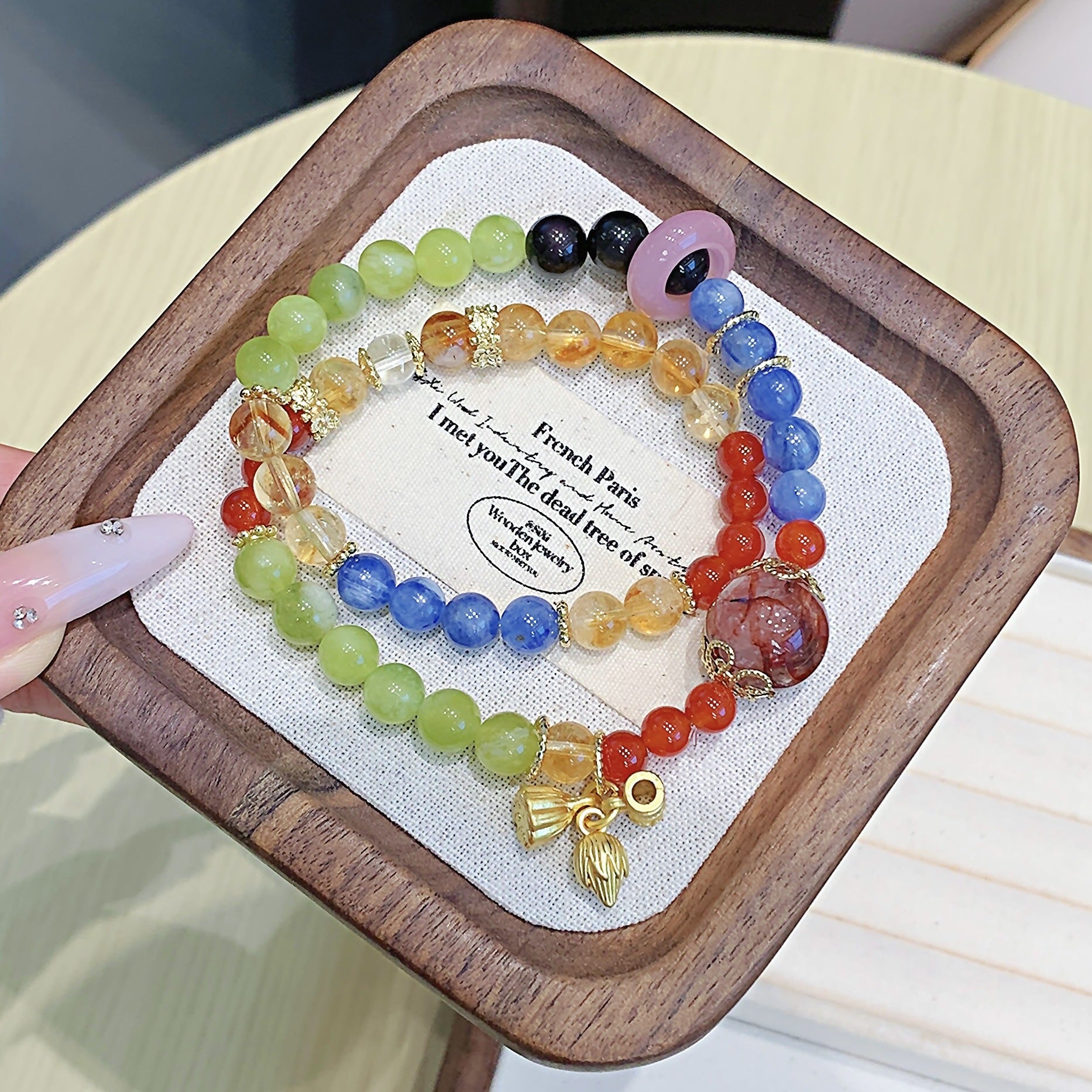 Kyanite Bracelet diy Wholesale Artificial Bracelets Natural Crystal Bracelet Hot-Selling Jewelry Ketang Jewelry Bracelet