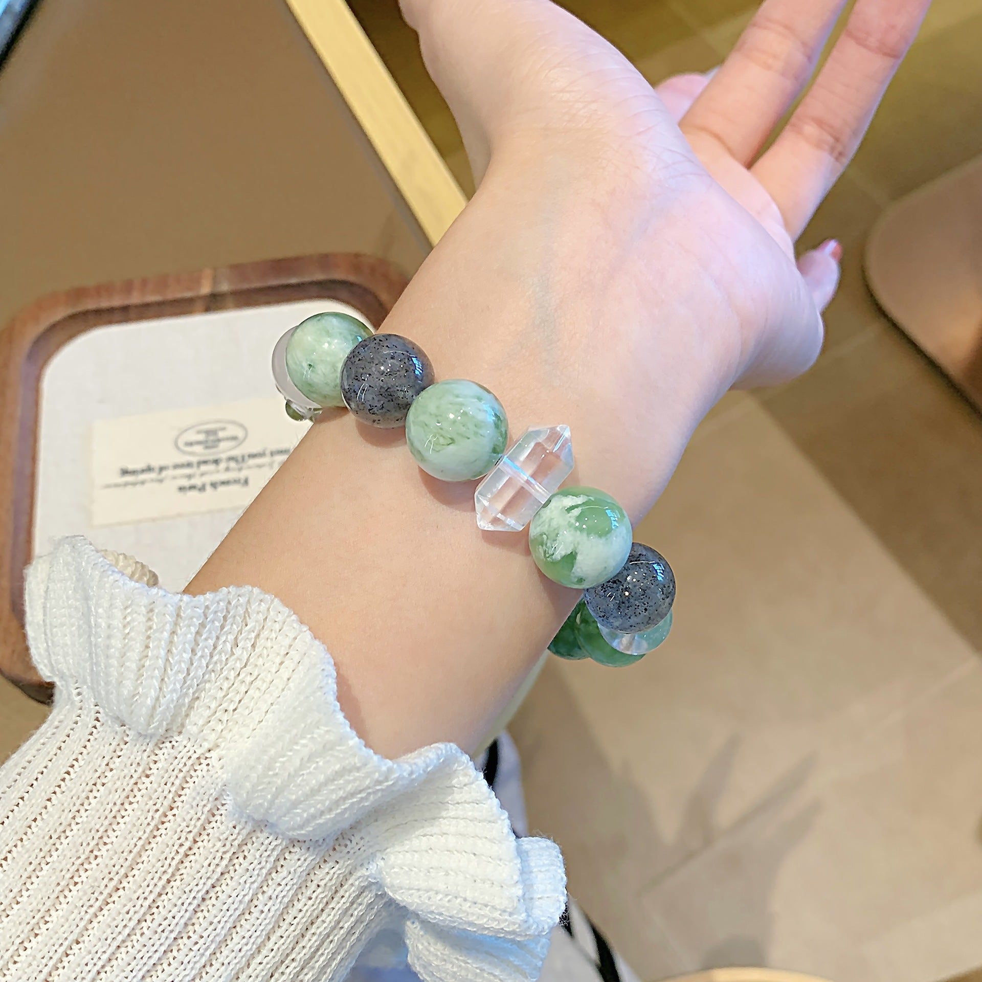 Natural Crystal Bracelet Elegant Fashion Style Fairy-Like Multi-Gemstone Crystal Bracelet Xiuyu Natural Crystal Bracelet