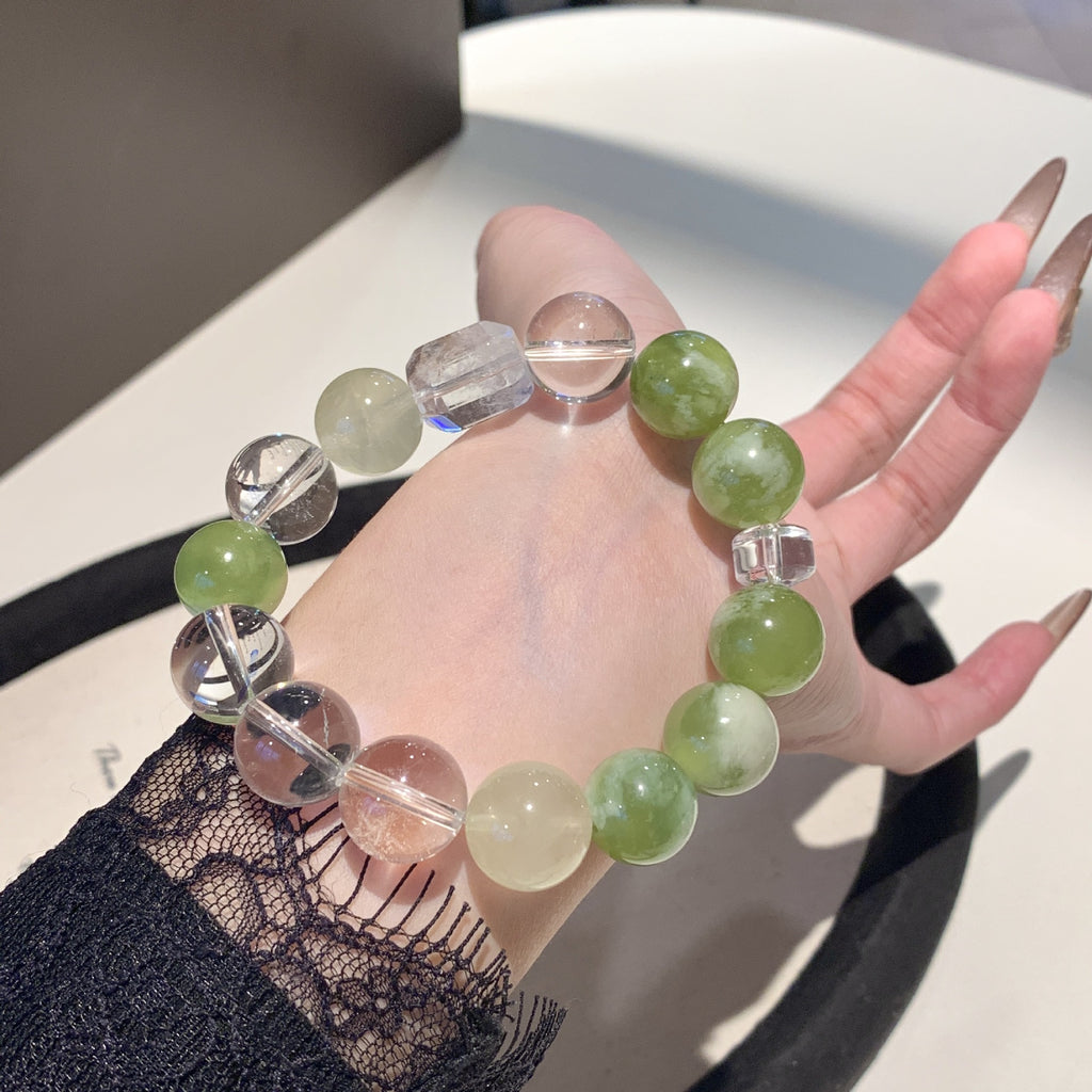 Natural Crystal Bracelet Cross-border Hot-Selling Jewelry Original Design New Bracelet Xiuyu Natural Crystal Bracelet