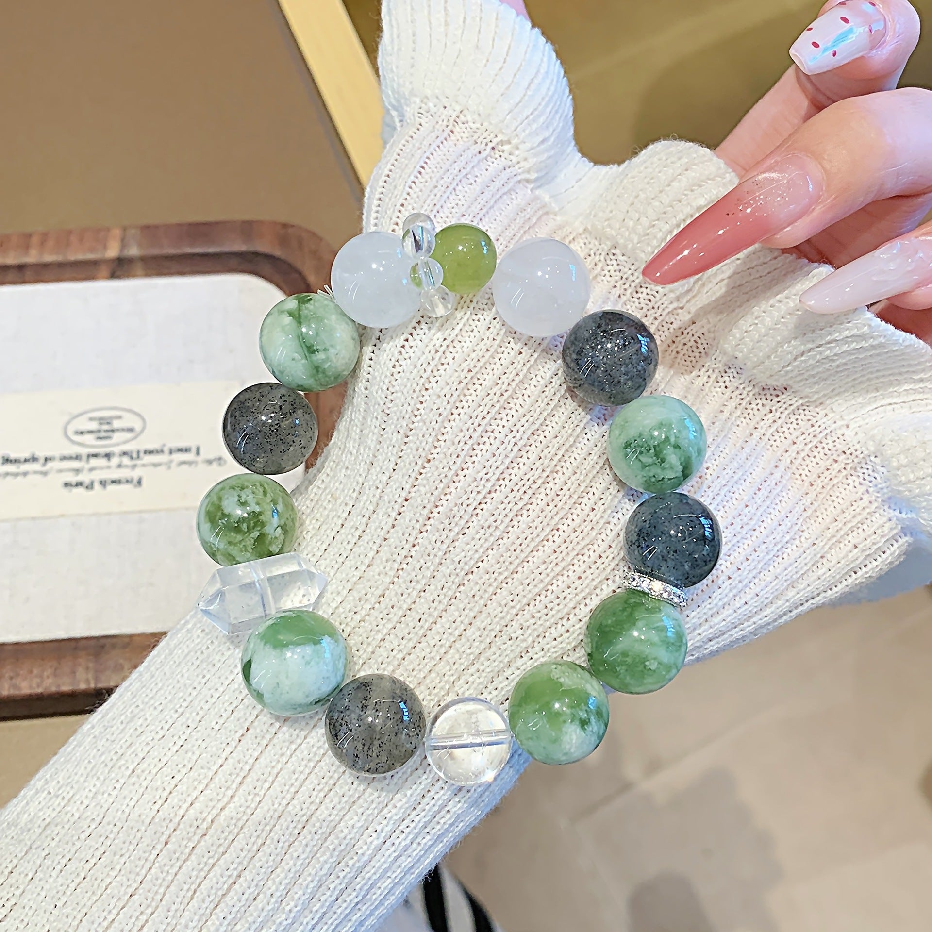 Natural Crystal Bracelet Elegant Fashion Style Fairy-Like Multi-Gemstone Crystal Bracelet Xiuyu Natural Crystal Bracelet