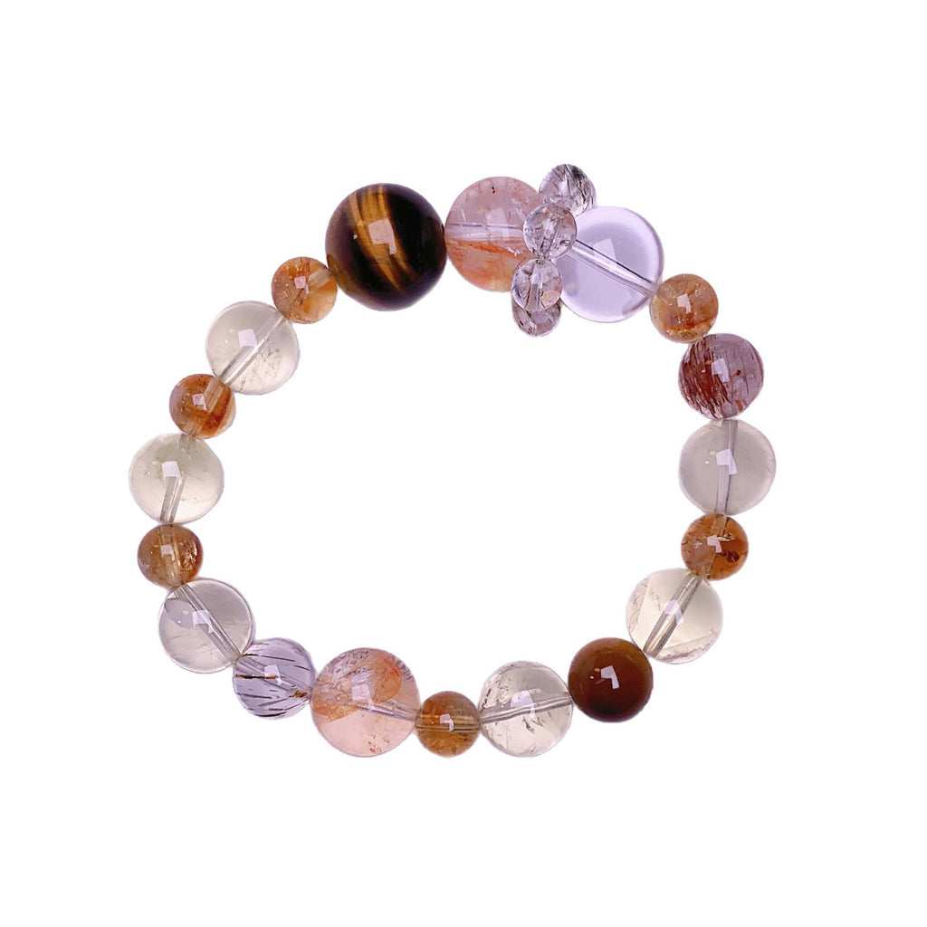 Lemon Crystal Bracelet Natural Crystal Chain Hot-Selling Bracelet Crystal Bracelet for Women with a Sense of Sophistication Wholesale Bracelets