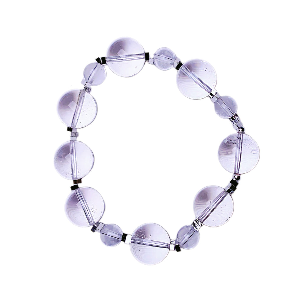 White Crystal Bracelet Handmade Bracelet Wholesale Natural Crystal Hot-Selling Jewelry Crystal Bracelet diy Custom Bracelet