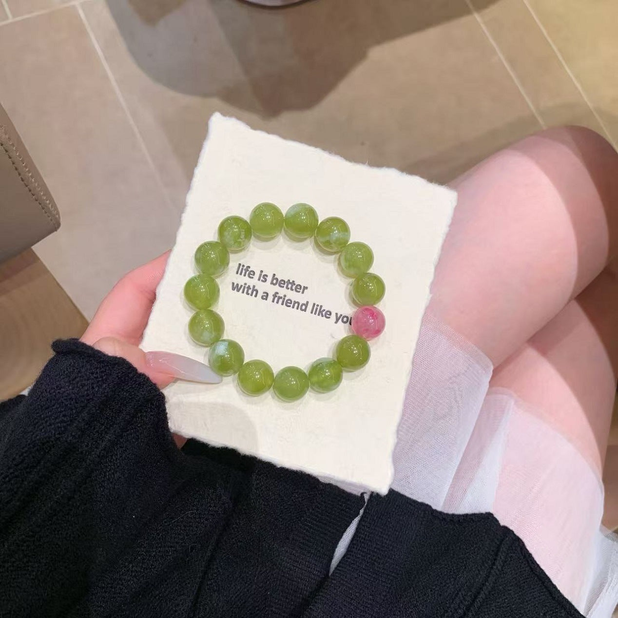 Xiuyu Qingti Milk Cap Crystal Bracelet Design Wholesale Crystal Bracelets Xiu Jade Natural Crystal Bracelet Bestseller