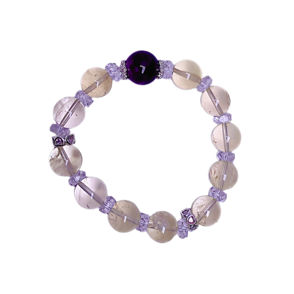 Natural Lemon Citrine Original Bracelet Exquisite Low-Luxury Niche Design Lucky Crystal Bracelet for Friends