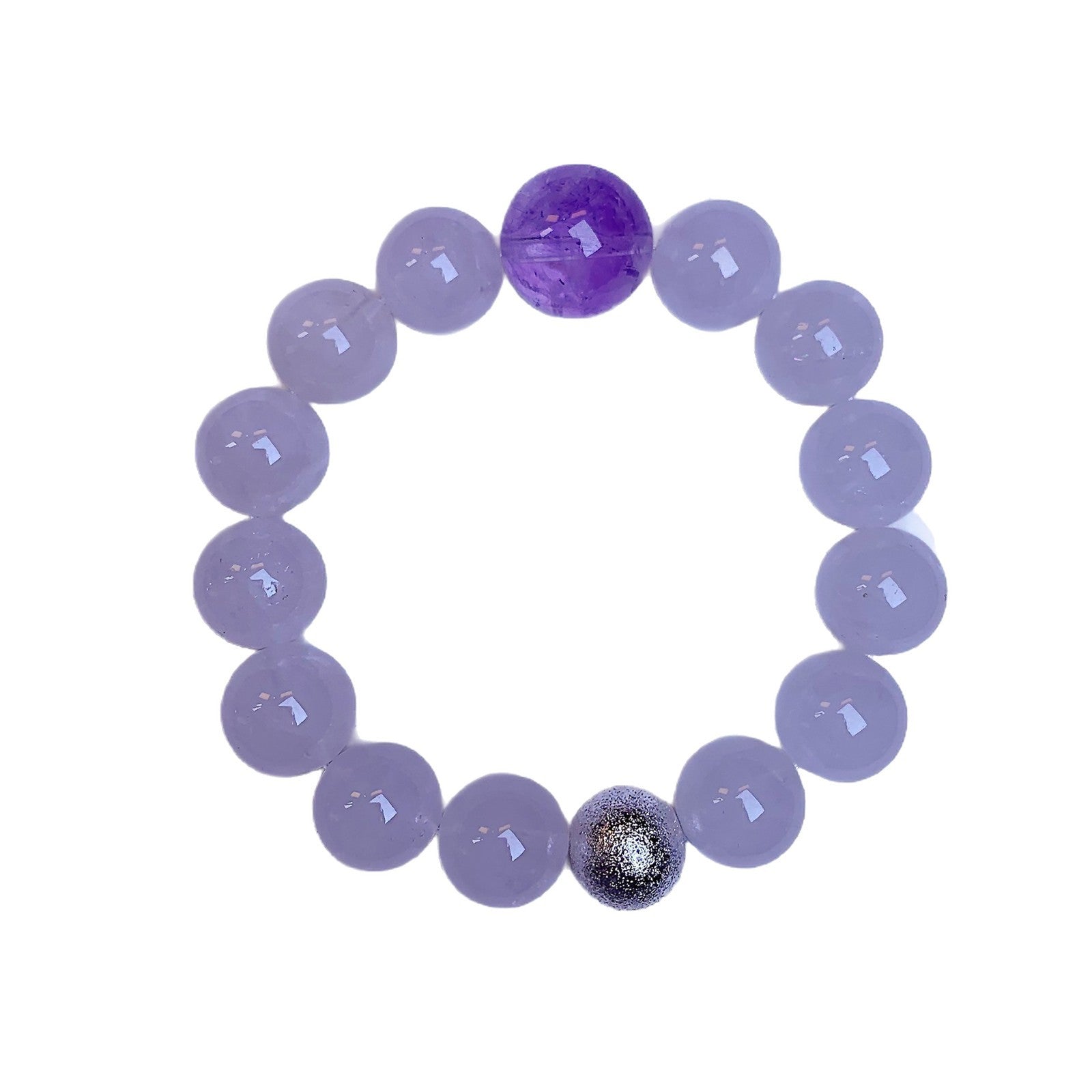 Natural Crystal Bracelet Hot-Selling Jewelry Handmade Beaded Bracelet diy Original Design Bracelet White Ghost Bracelet