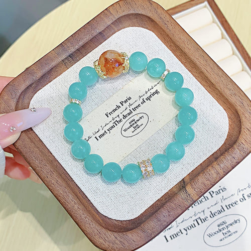 Amazonite Crystal Bracelet diy Wholesale Bracelet Factory Natural Crystal Bracelet Hot Item Crystal Bracelet