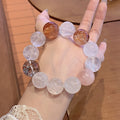 Natural White Phantom Crystal Bracelet Couple High-Quality Fashion Versatile Crystal Holiday Gift Bracelets Hot Sale Wholesale