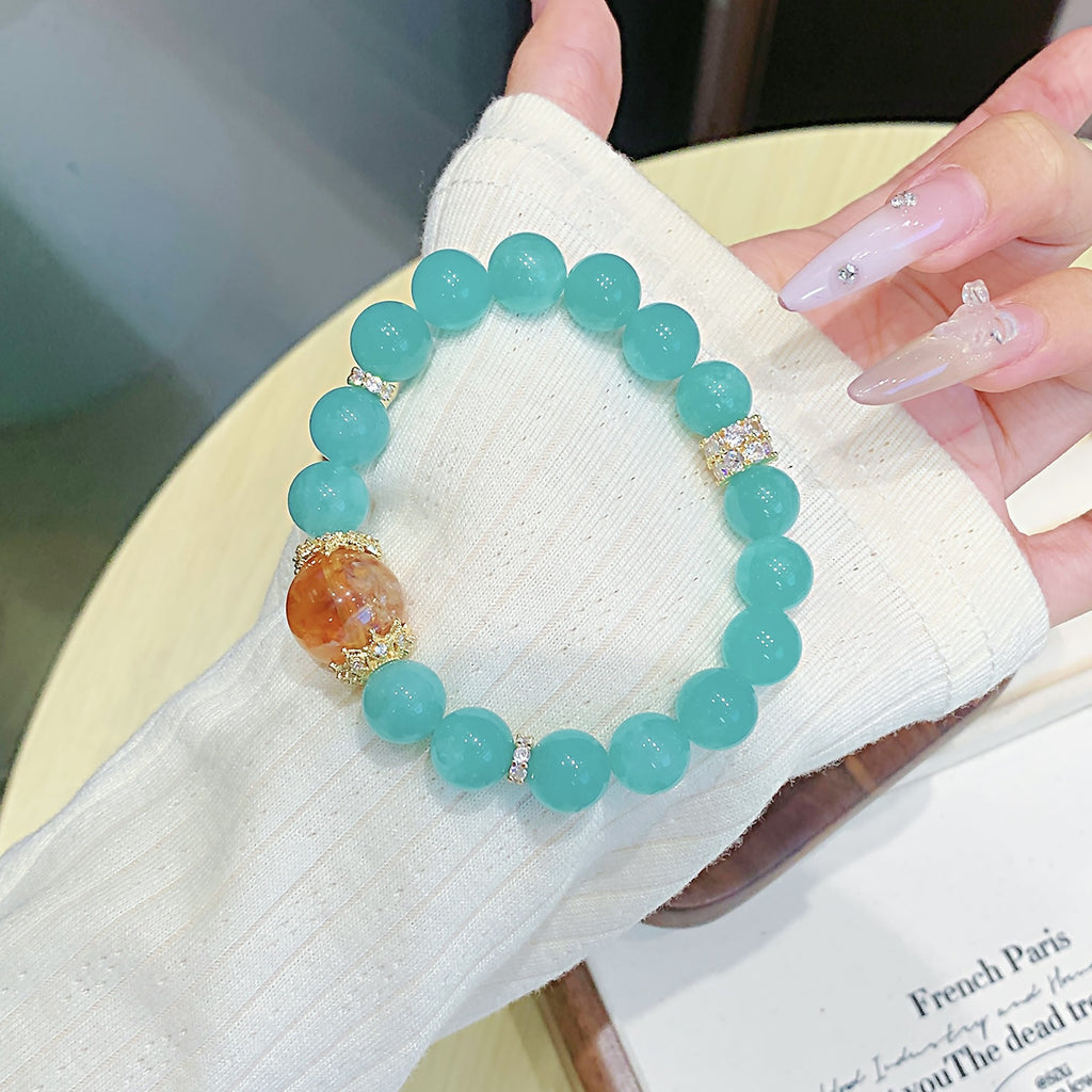 Amazonite Crystal Bracelet diy Wholesale Bracelet Factory Natural Crystal Bracelet Hot Item Crystal Bracelet