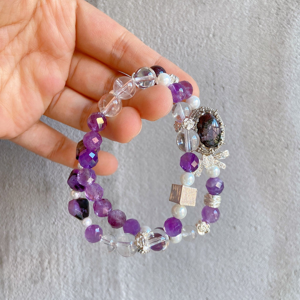 Purple Ghost Double Circle-Magic Girl