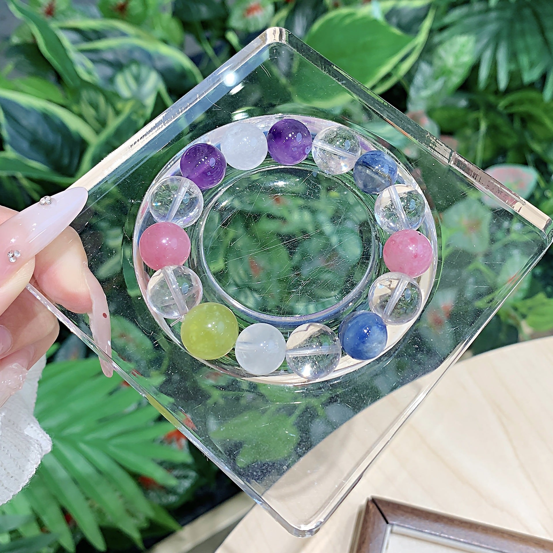 Amethyst Jewelry Bracelet Matching Bracelet Wholesale Factory Hot Selling Natural Crystal diy Crystal Chain Buddha Beads