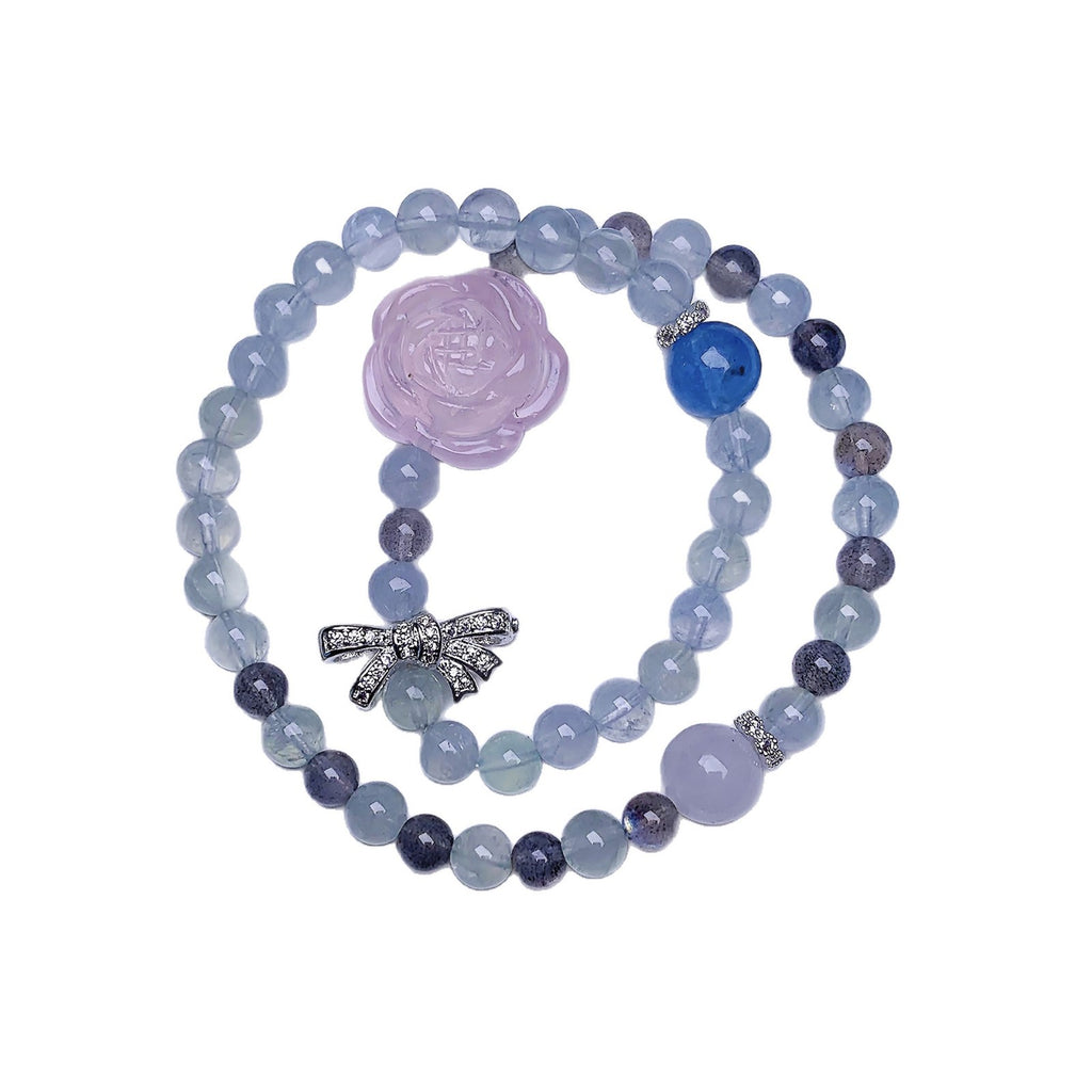 Pink Crystal Bracelet Bracelet Jewelry Wholesale Artificial Bracelets Natural Crystal Bracelet Jewelry High-end Bracelet for Women