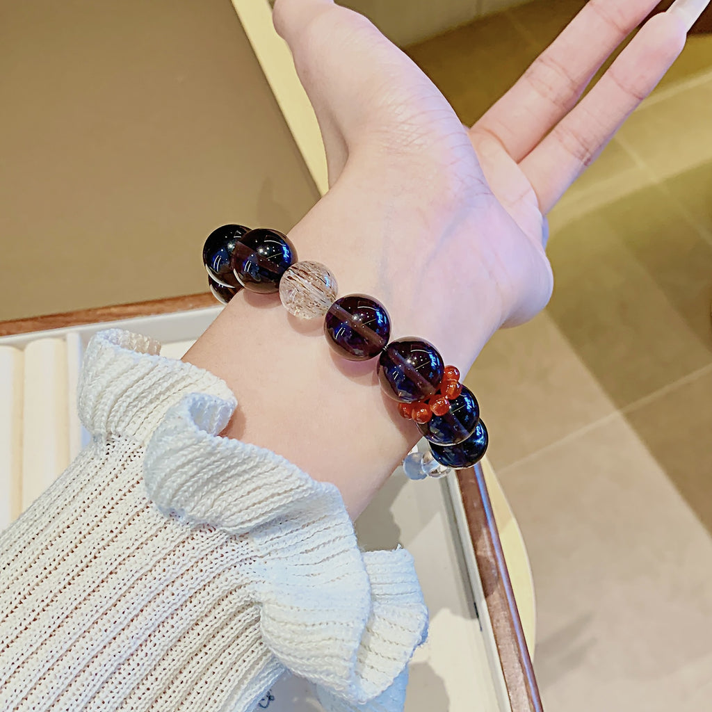 Natural Crystal Bracelet Original Crystal Bracelet bring in wealth and treasure Design New Style Hot-Selling Hand Jewelry diy Crystal Beads