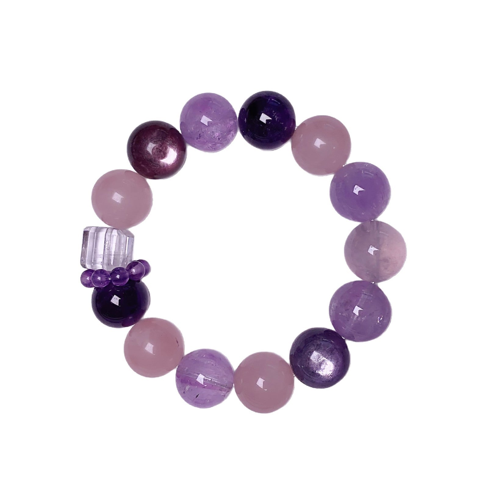 Natural Amethyst Jewelry Bracelet Chain Original Design Hot-Selling Bracelet Jewelry Natural Crystal Multi-Gemstone Bracelet