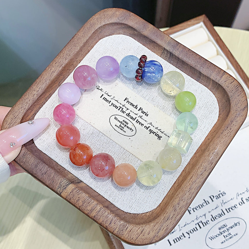 Factory wholesale natural amethyst bracelets Cross-border Direct Supply Hand Jewelry Bracelet Original Design Amethyst Jewelry Chain