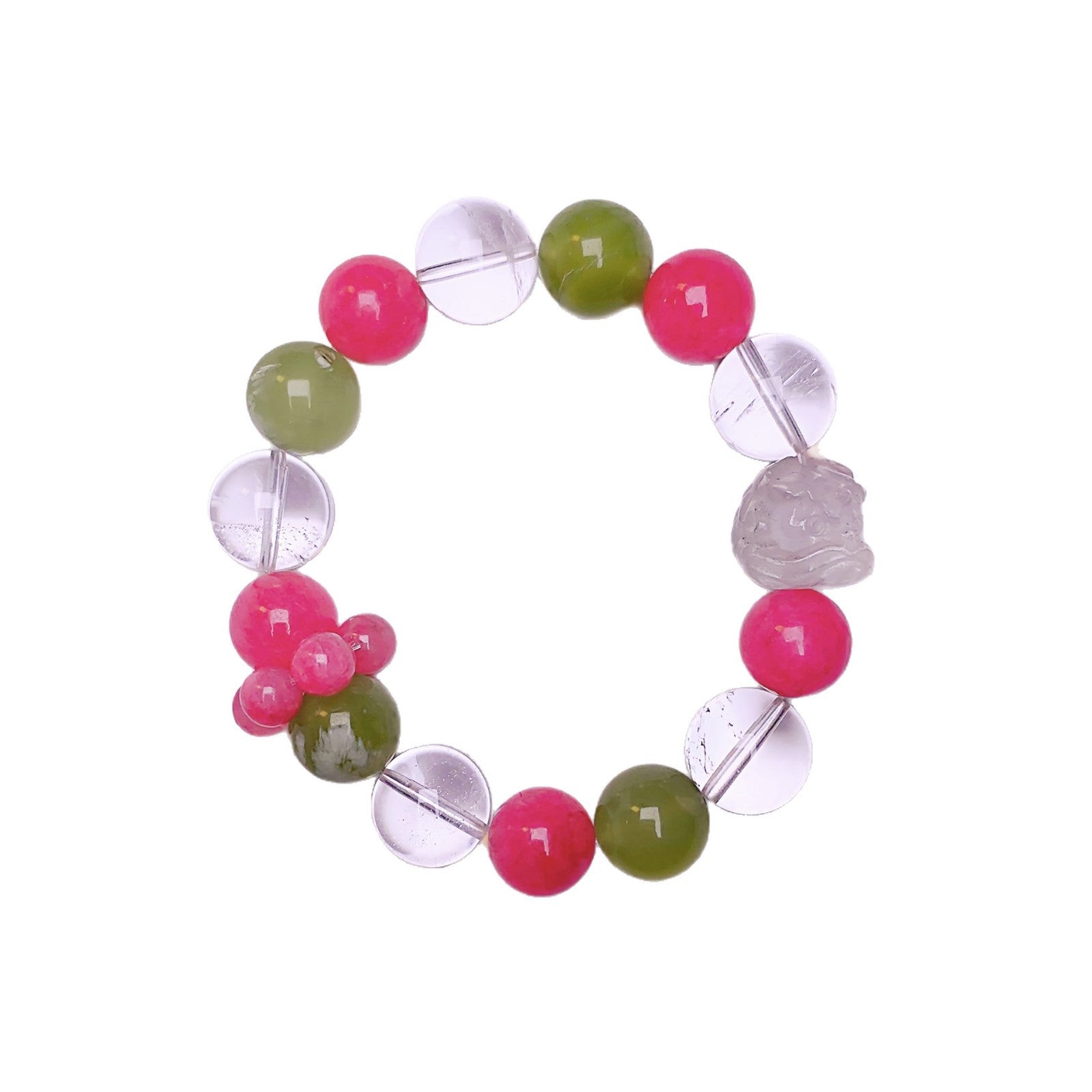 Little Red Book Same Style Blue Candy Multi-Gem Crystal Bracelet New style bracelet that makes skin look fairer for women Xiuyan Crystal Bracelet