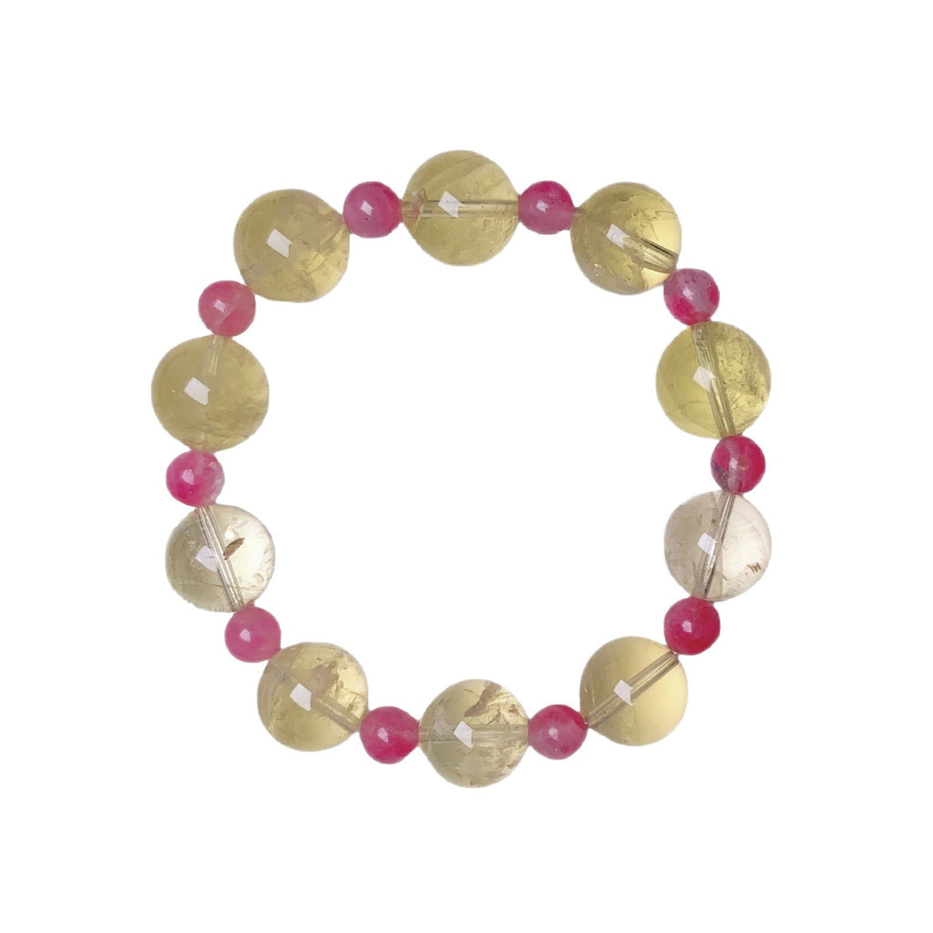 Red Rose Beads Loose Beads DIY Crystal Jewelry Natural Bracelet for Women Wholesale Cross-Border Hot Item Live Exclusive