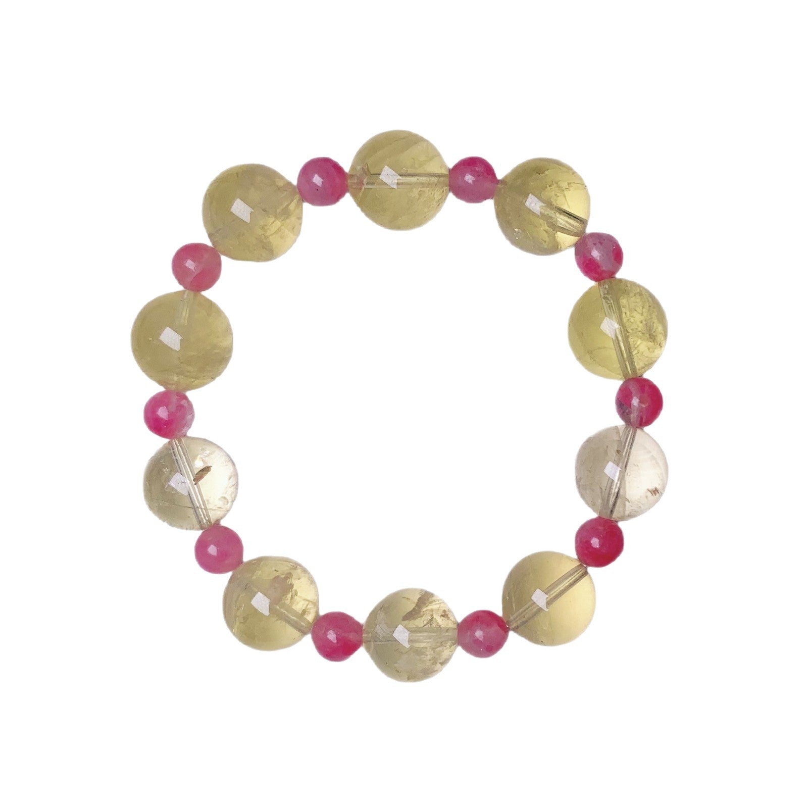 Red Rose Beads Loose Beads DIY Crystal Jewelry Natural Bracelet for Women Wholesale Cross-Border Hot Item Live Exclusive