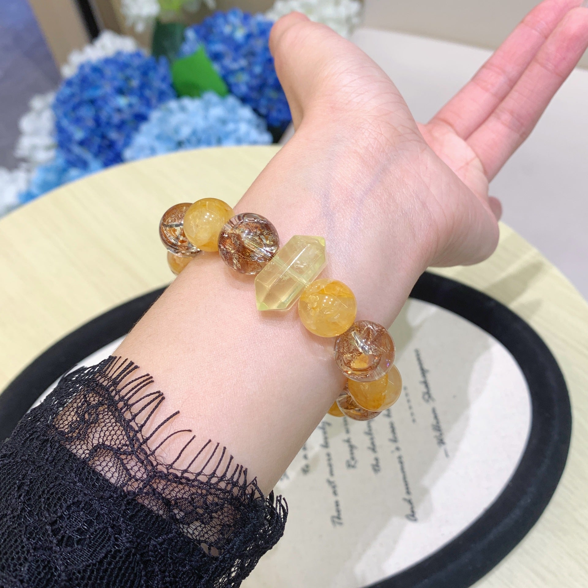 Natural White Crystal Multi-Gem Bracelet Fashion Original Bracelet Hot-Selling Crystal Jewelry Gift Wholesale Crystal Bracelets