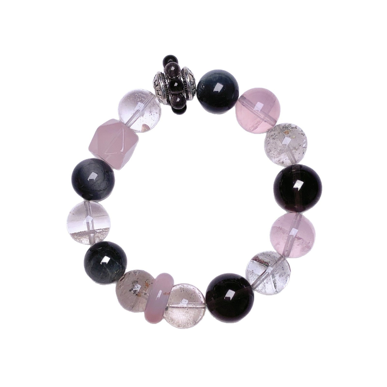 Duobao Bracelet Dopamine Rainbow Color Bracelet Light Luxury Exquisite Macaron Color Bracelet Women's Accessories Crystal Bracelet Chain