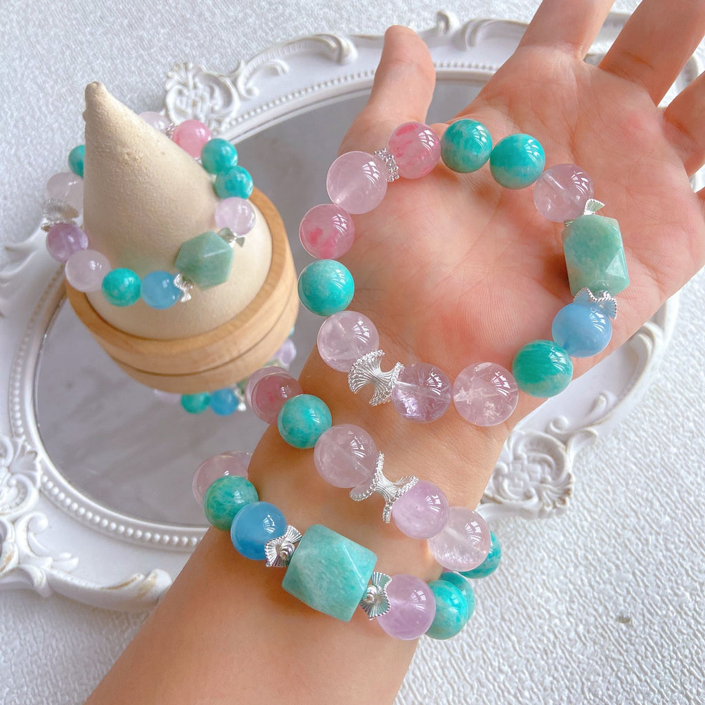 Flower Island Star River-Mint Green Garden