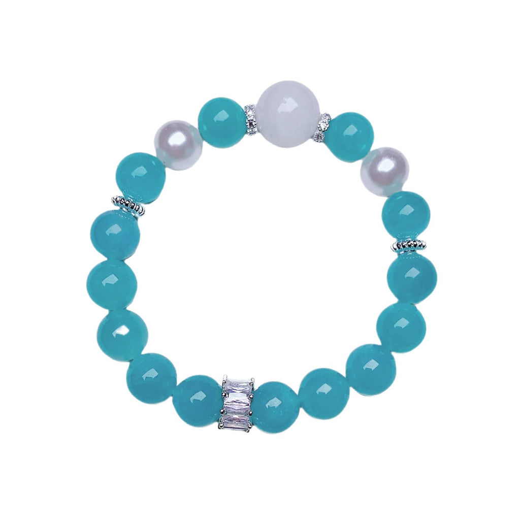 Amazonite Bracelet with Beads Natural Crystal Bracelet Jewelry Wholesale Factory for Artificial Bracelets Natural Crystal Loose Beads