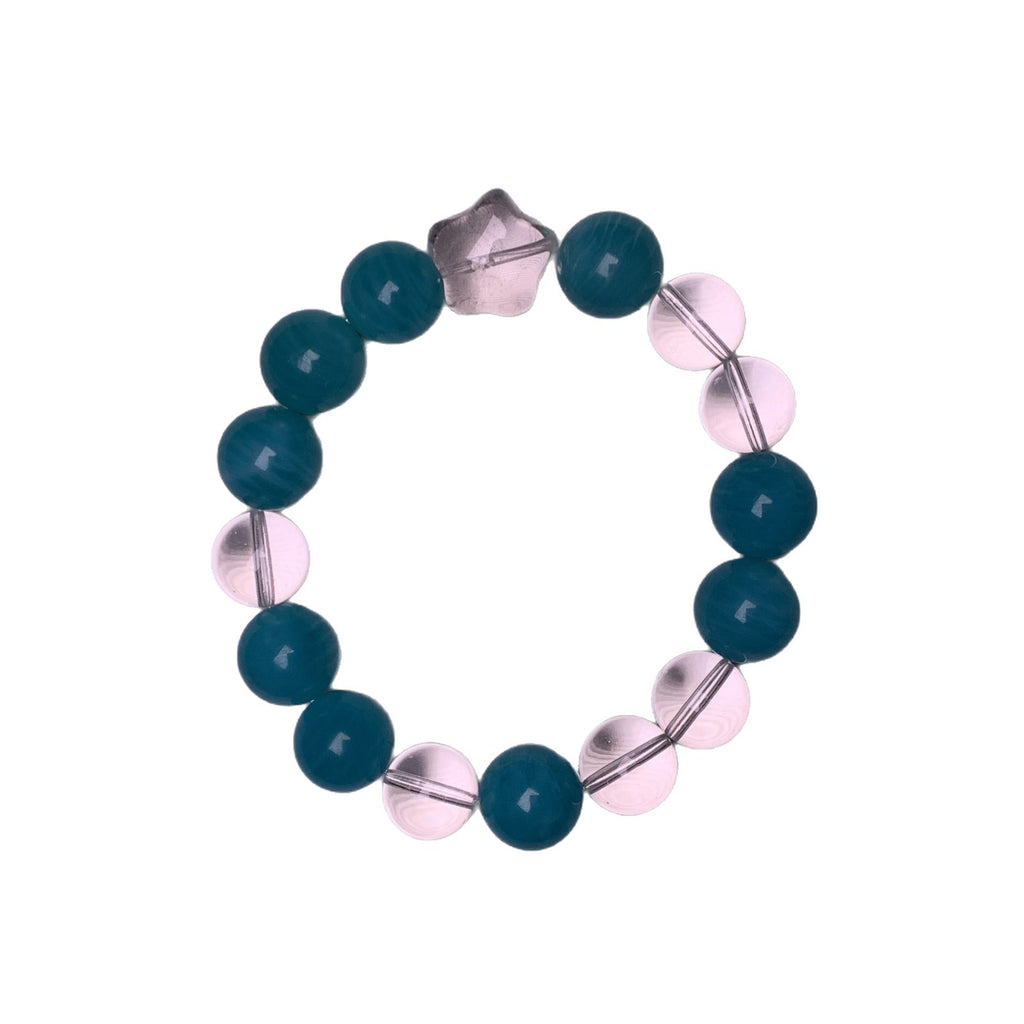 Natural Crystal Bracelet Autumn Original Design Hand Jewelry Chain Couple Style Gift for Girlfriend White Crystal Multi-Gem Bracelet