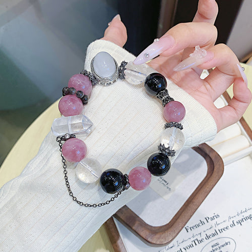 Factory Wholesale White Crystal Bracelet Natural white crystal bracelet Valentine's Day gift White Crystal Bracelet with a Sense of Sophistication