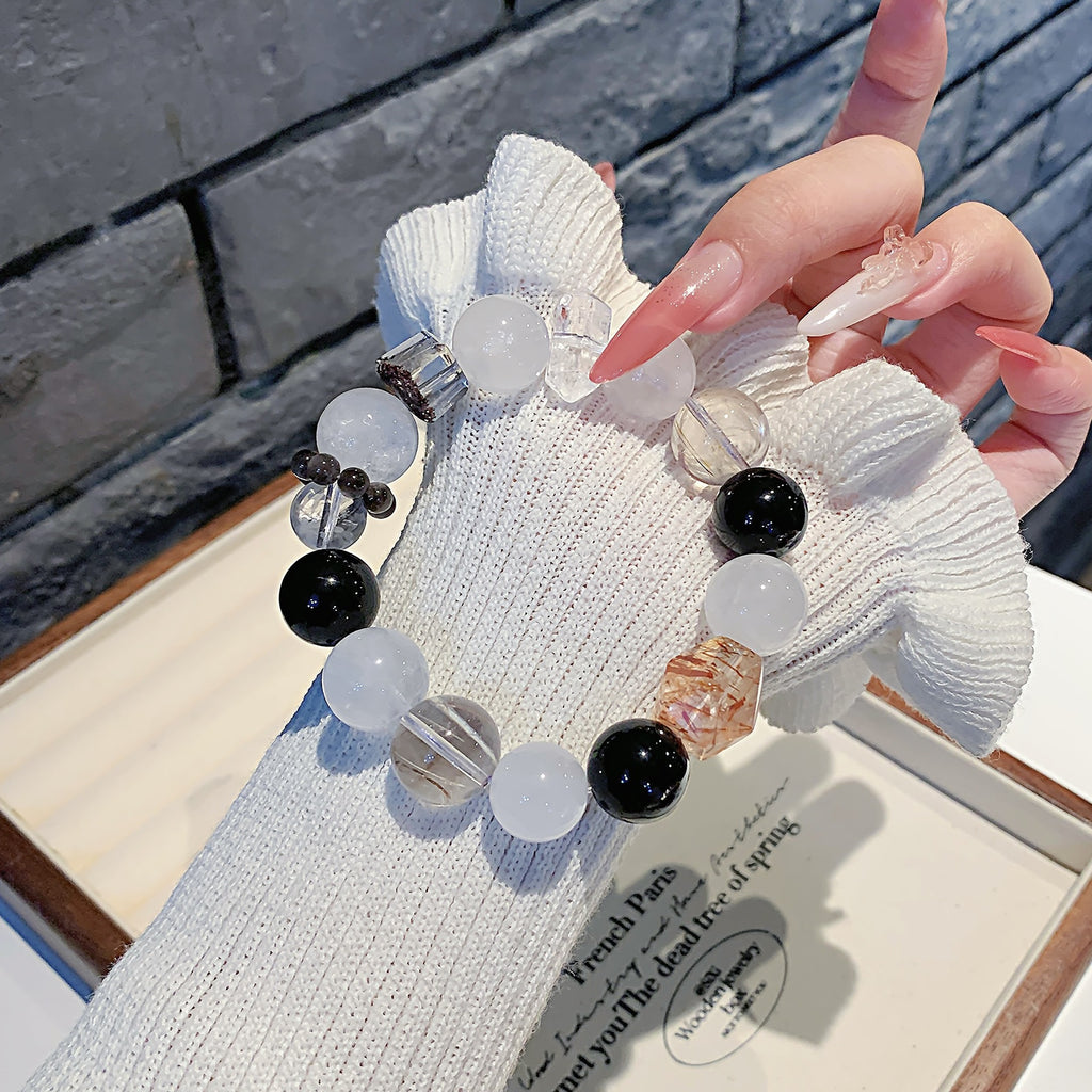 White Ghost Bracelet diy Crystal Hand Jewelry Wholesale Natural Crystal Bracelet Hot-Selling Jewelry Jewelry Bracelet String