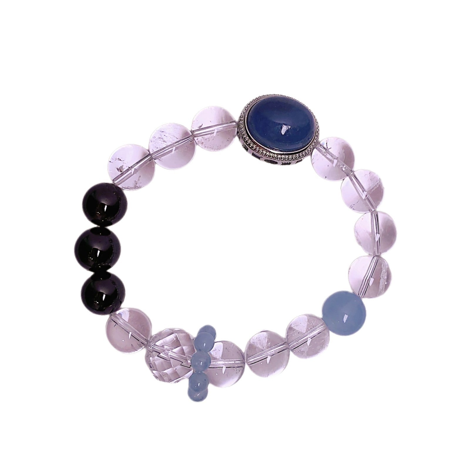 Natural White Crystal Bracelet Transparent Airy White Crystal Niche Design Simple Everyday Versatile Crystal Bracelet