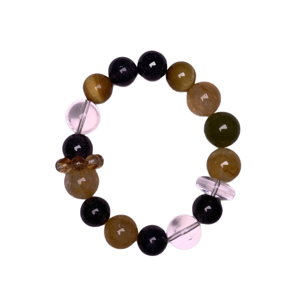 Natural Crystal Bracelet Original design autumn new bracelet high-end accessory Blue Agate Crystal Bracelet