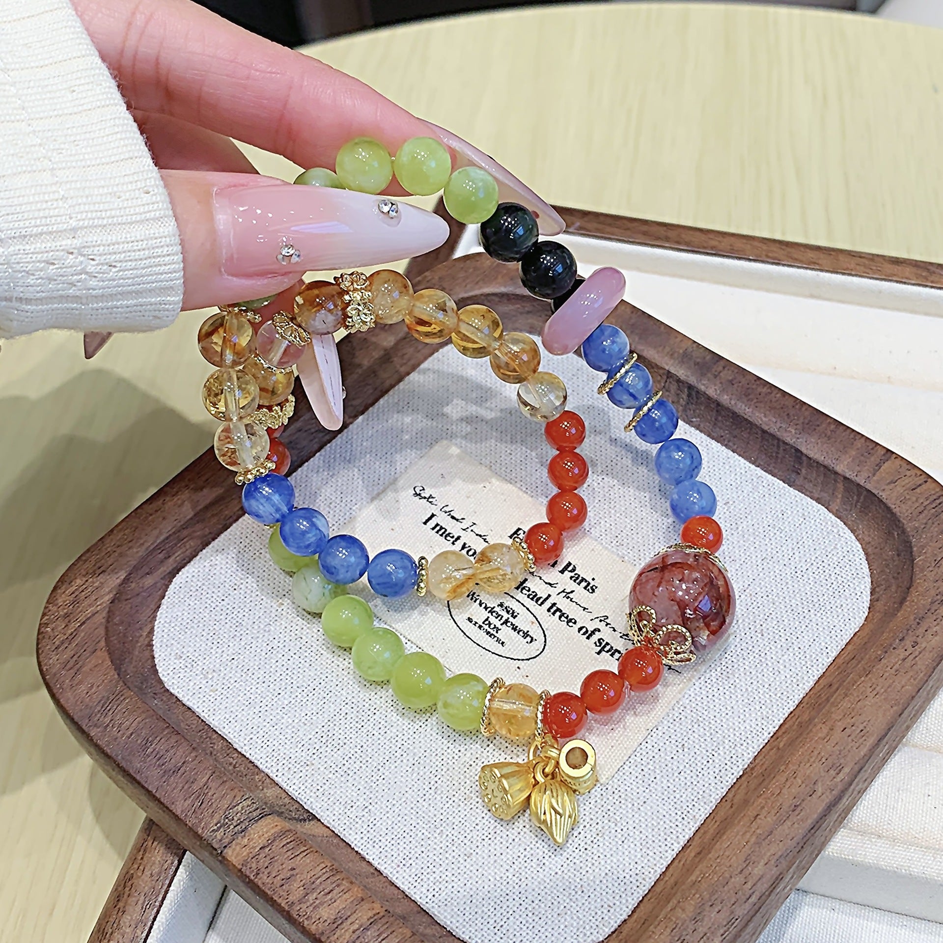 Kyanite Bracelet diy Wholesale Artificial Bracelets Natural Crystal Bracelet Hot-Selling Jewelry Ketang Jewelry Bracelet