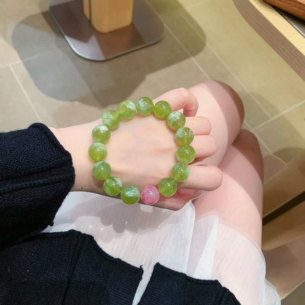 Xiuyu Qingti Milk Cap Crystal Bracelet Design Wholesale Crystal Bracelets Xiu Jade Natural Crystal Bracelet Bestseller