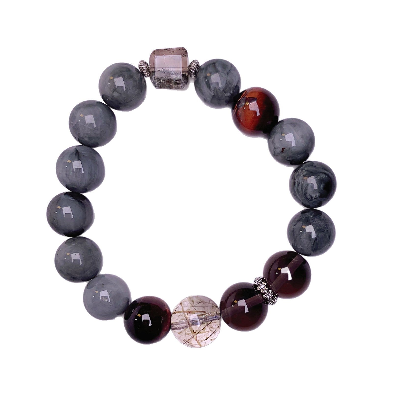 Original Design High-End Bracelet Natural Crystal Strand diy Hot-Selling Crystal Jewelry Eagle Eye Stone Crystal Bracelet