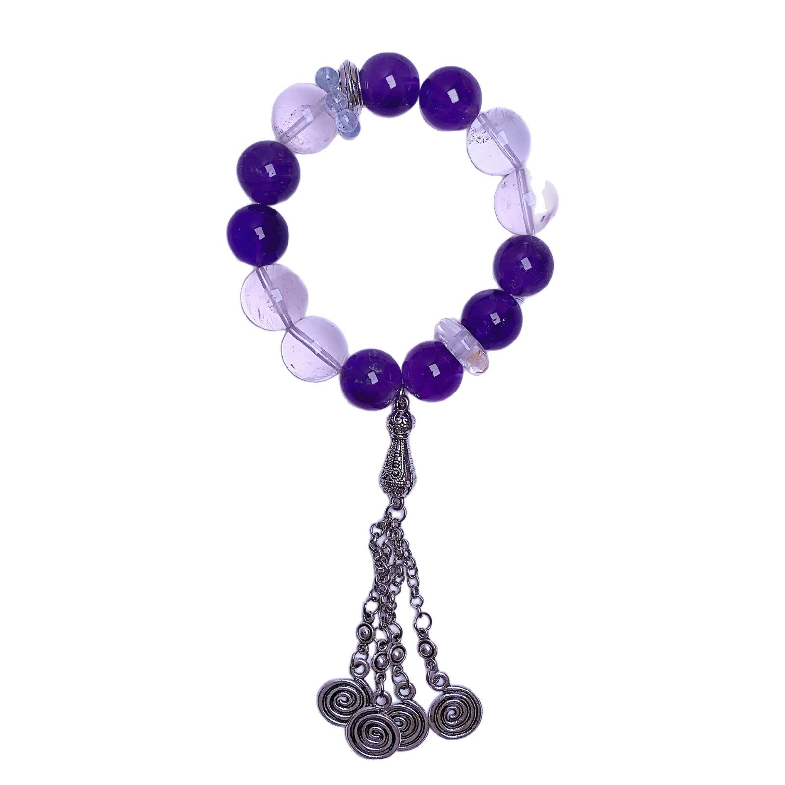 Natural Amethyst Bracelet Niche design high-end unisex bracelet Show off Cute Bracelet Chain Wholesale